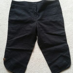 Charlotte russe black Capris size 9